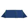 Camping Tent 4 Persons Navy Blue/Green