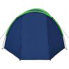 Camping Tent 4 Persons Navy Blue/Green