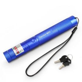 Green light laser flashlight (Color: Blue)