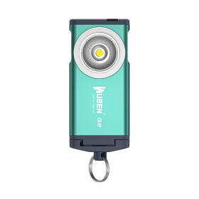 G2 Strong Light Flashlight Rechargeable LED Super Bright Keychain (Color: Green)