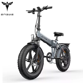 ENGWE EP-2PRO 48V13Ah 45km/h 20 Inch Fat Tire 750W Mountain Electric Bicycle (Color: Grey, motor: 750w)